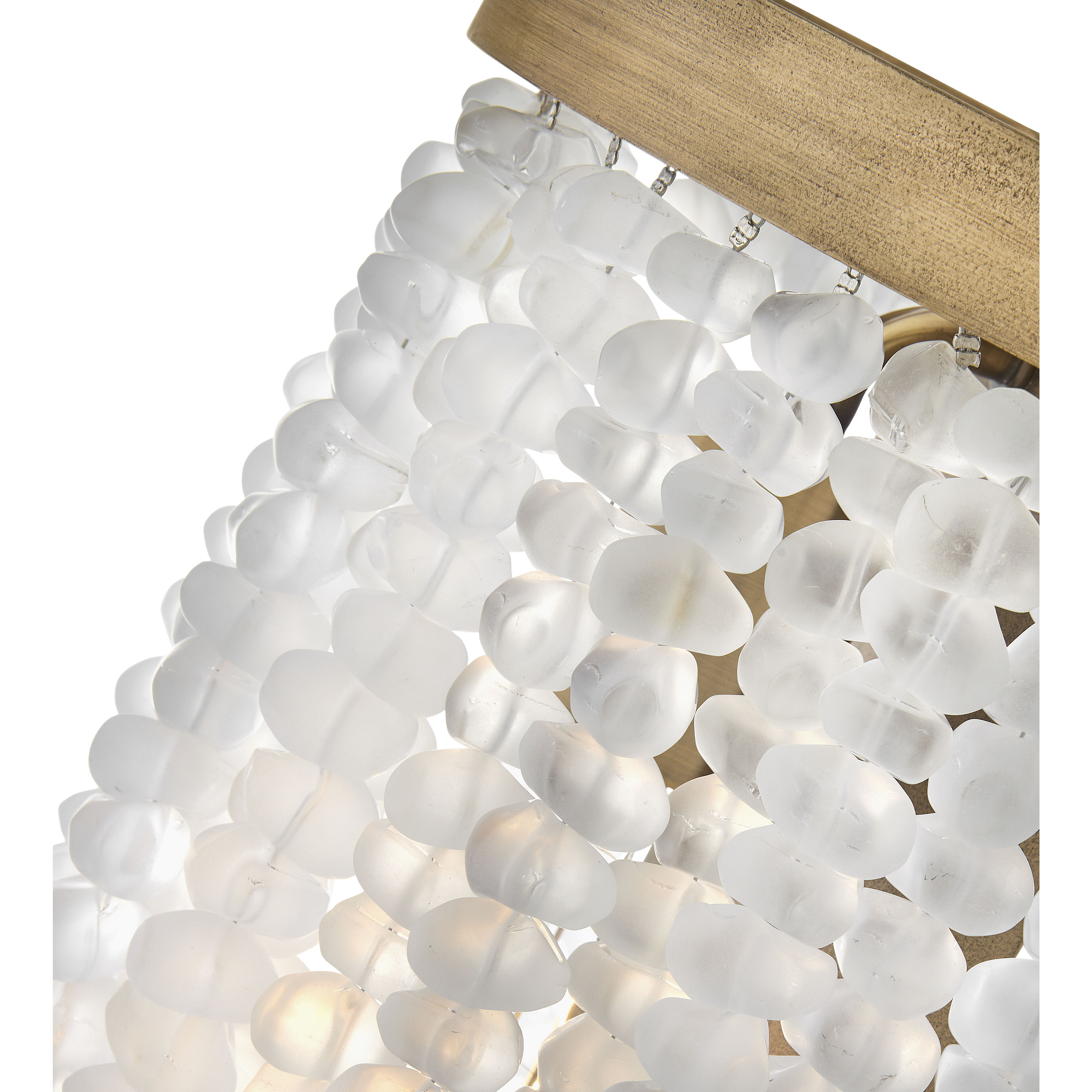 Dune LED 8 inch Burnished Gold Sconce Wall Light