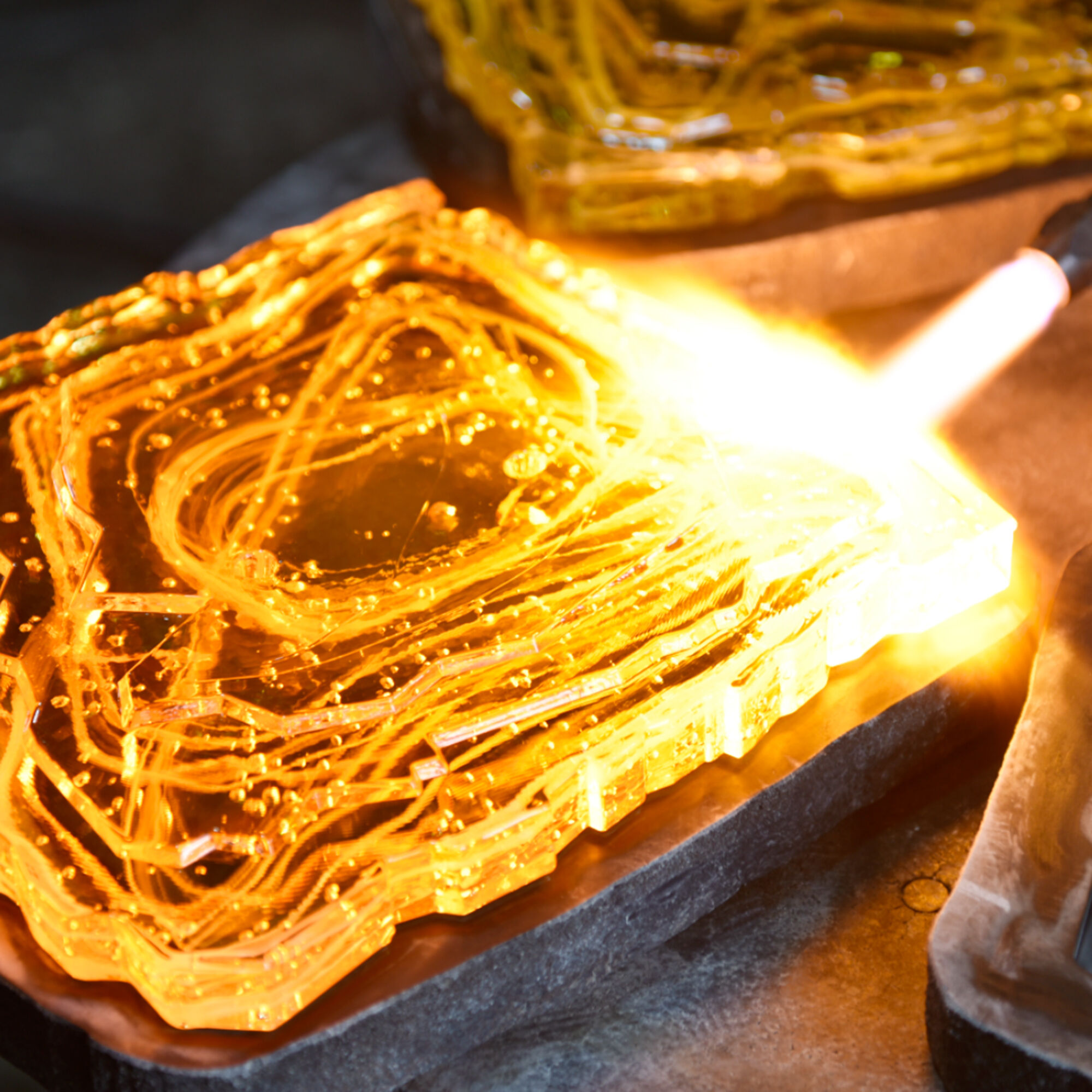 Arcus LED 70 inch Brass Chandelier Ceiling Light