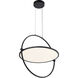 Studio 23 LED 24.38 inch Coal Pendant Ceiling Light