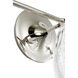 AERIN Lazari LED 23 inch Polished Nickel Triple Bath Sconce Wall Light
