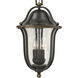 Bolla 3 Light 11 inch Olde Bronze Outdoor Hanging Lantern