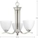 Antelo View Dr 3 Light 19.75 inch Brushed Nickel Chandelier Ceiling Light