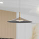 Corrine LED 18 inch Burnished Brass Pendant Ceiling Light
