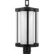 Irondale 1 Light 21 inch Matte Black Outdoor Post Lantern