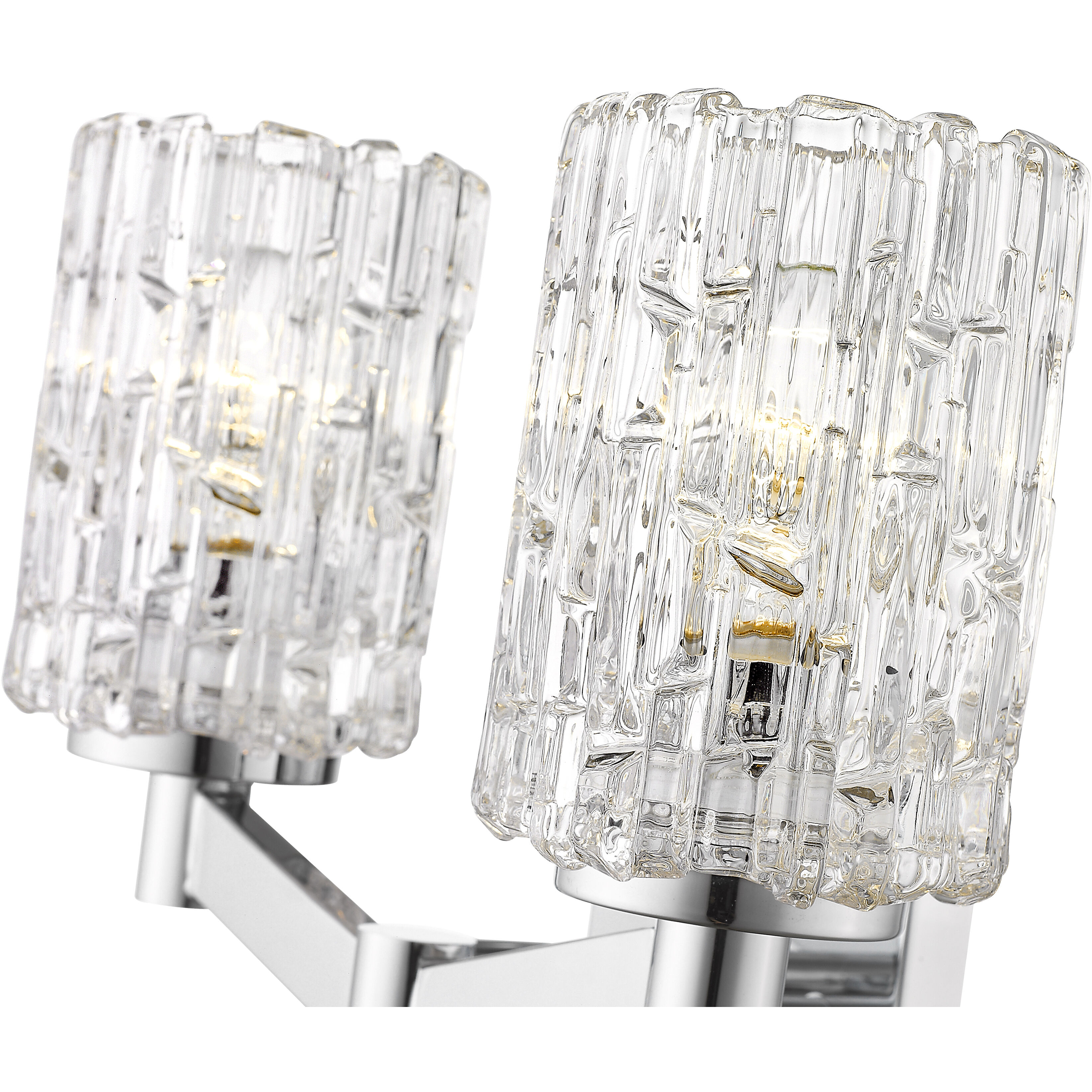 Aubrey 2 Light 13.5 inch Chrome Vanity Wall Light