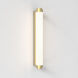 Burlington LED 4.65 inch Matte Gold Bathroom Wall Light