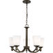 Laguna 5 Light 23 inch Forest Bronze Chandelier Ceiling Light