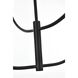 Nyomi 4 Light 36 inch Black Chandelier Ceiling Light