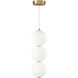 Dango LED 6.38 inch Oxidized Gold Pendant Ceiling Light