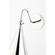 Lupe 1 Light 6 inch Polished Nickel Wall Sconce Wall Light