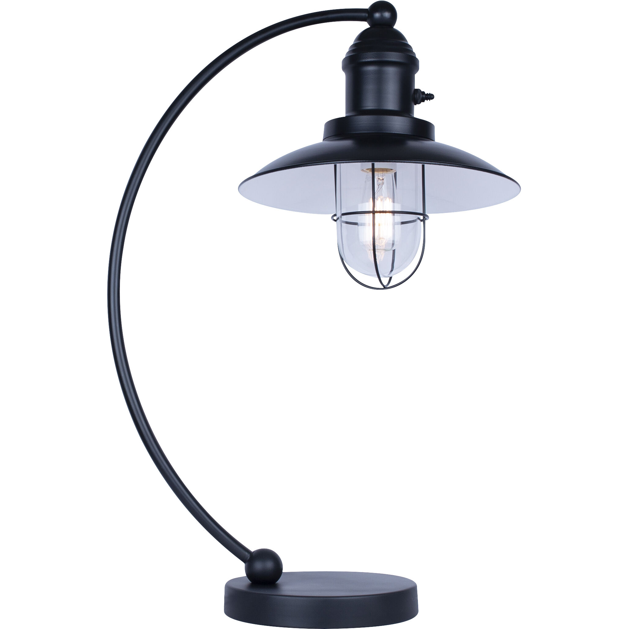Cavea 26 inch 60.00 watt Matte Black Outdoor Table Lamp