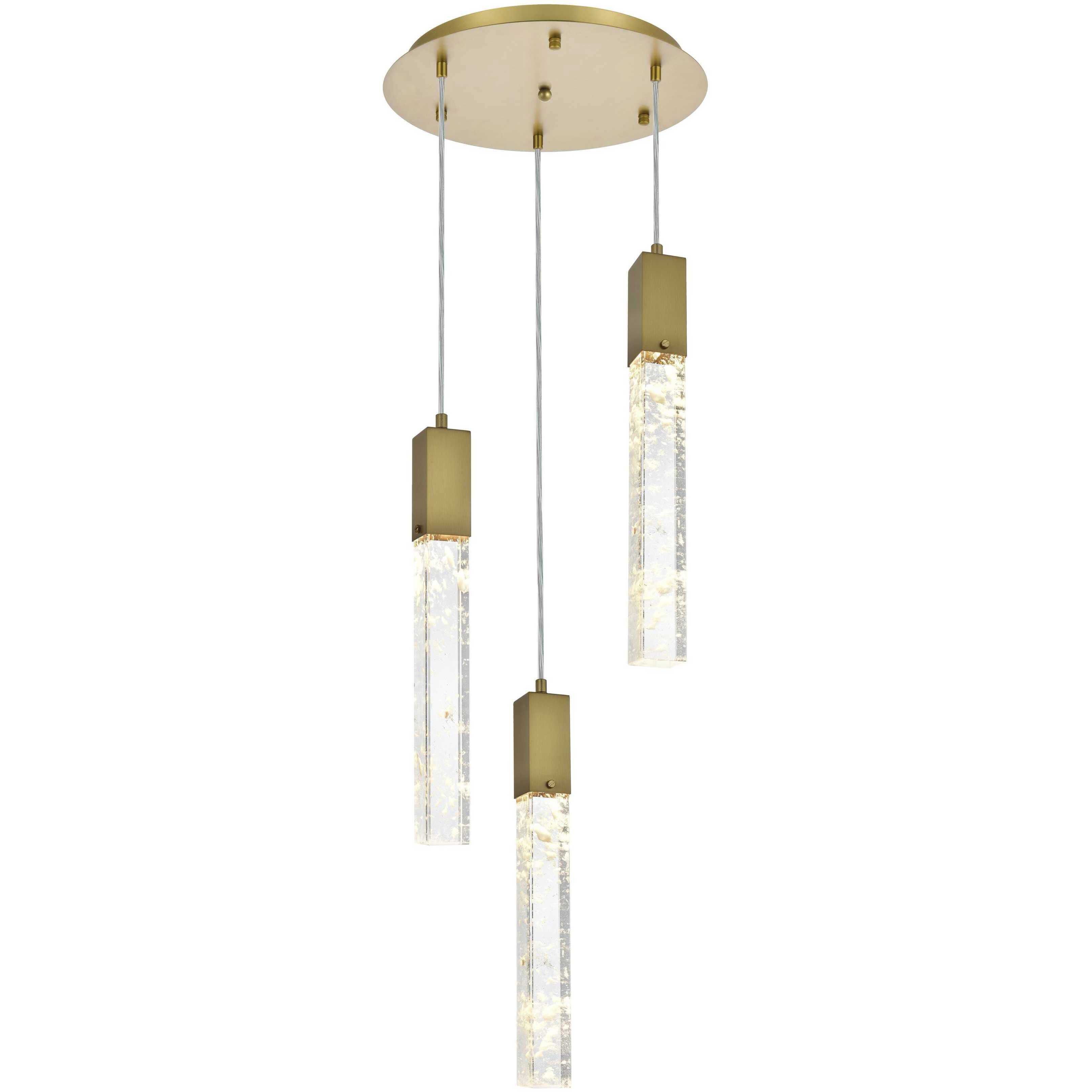 Aurora 3 Light 16.00 inch Chandelier