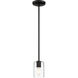 Oslo LED 4 inch Matte Black Pendant Ceiling Light