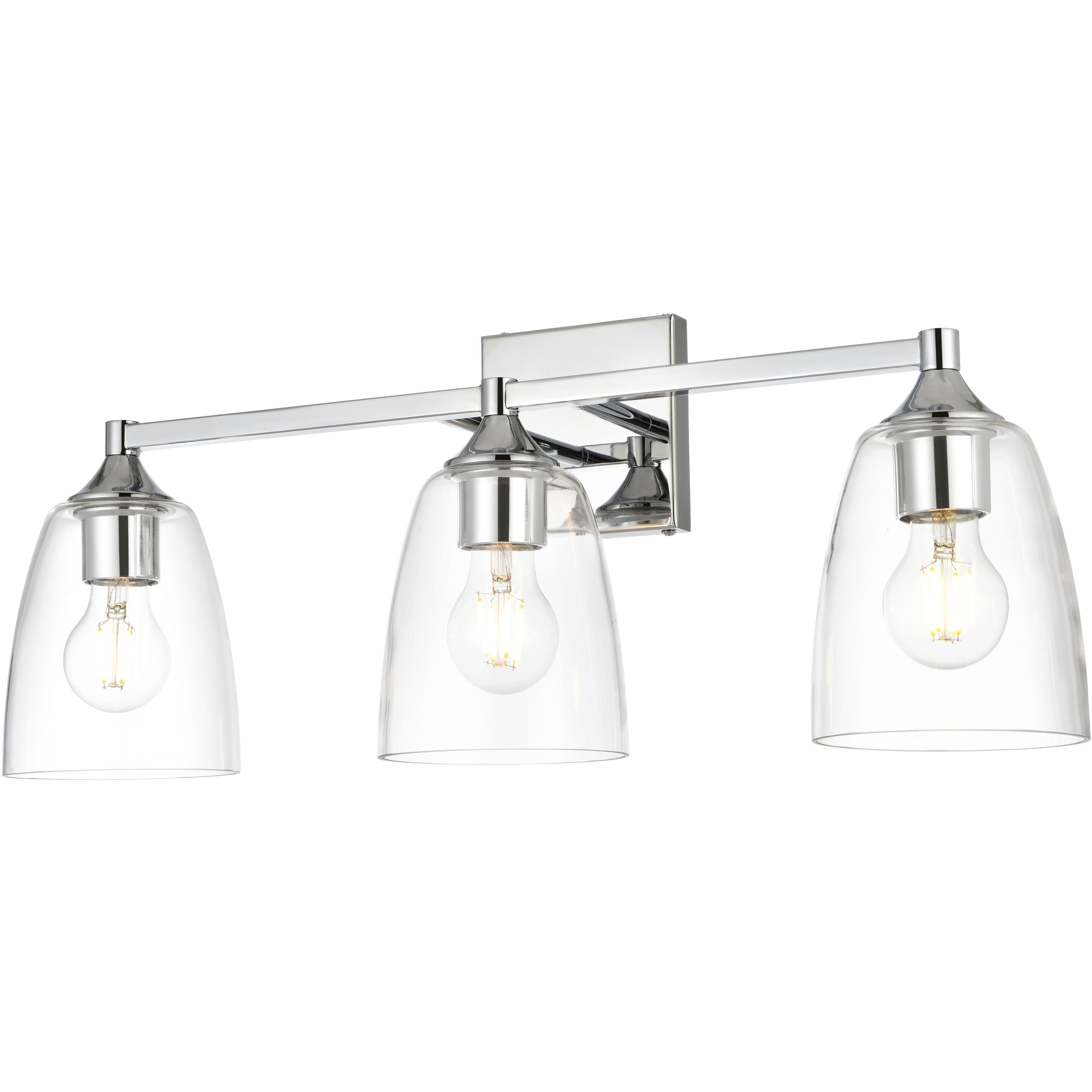 Gianni 3 Light 24 inch Chrome Bath Sconce Wall Light