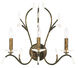 Serafina 3 Light 19.75 inch Hand Applied Venetian Golden Bronze Wall Sconce Wall Light