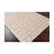 Scott 96 X 29 inch Taupe/Cream Rugs, Rectangle