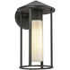 Alora Mood Tenko 1 Light 12.63 inch Black Exterior Wall Sconce