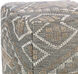 Nobel 18 inch Beige Pouf, Cube