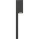 Norrin LED 16 inch Sand Coal Black Outdoor Wall Sconce