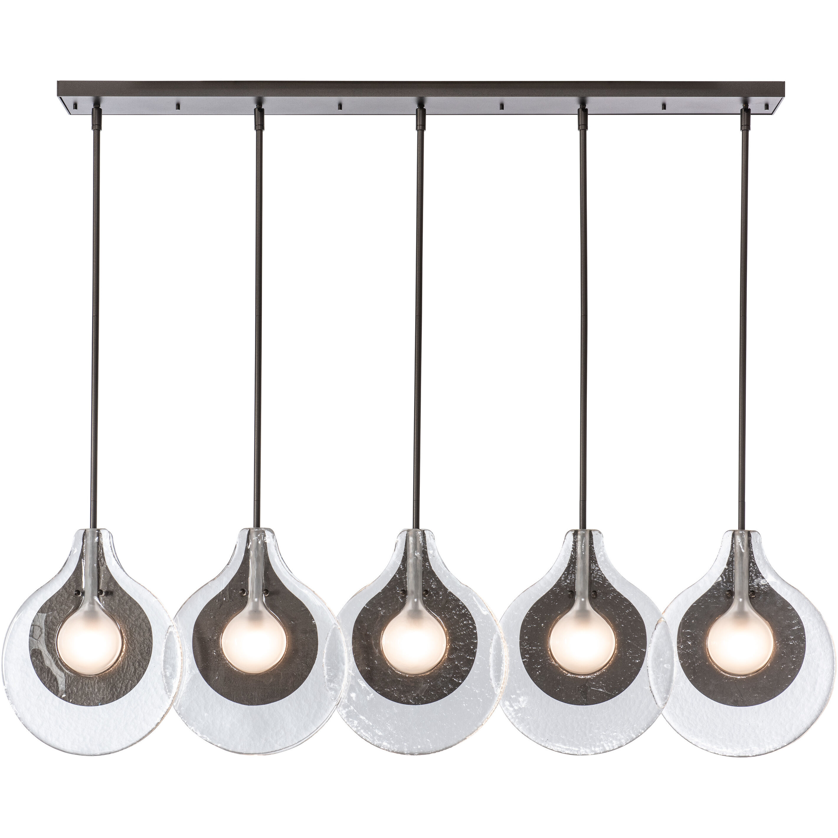 Art & Alchemy Veneto 5 Light 53.4 inch Oil Rubbed Bronze Linear Pendant Ceiling Light