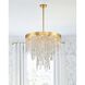 Winfield 6 Light 24 inch Antique Gold Chandelier Ceiling Light