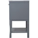 Mason 24 X 33 inch Grey and Chrome Vanity Set