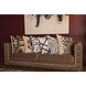 Concepcion Champagne Gold with Silver Sofa