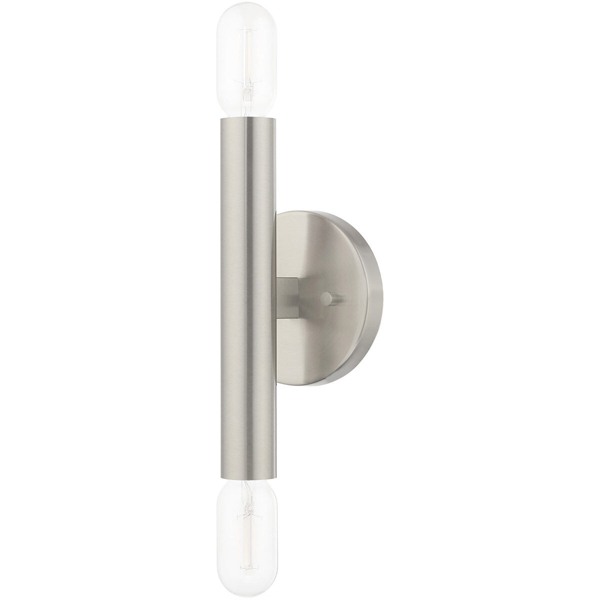 Copenhagen 2 Light 5 inch Brushed Nickel ADA ADA Wall Sconce Wall Light