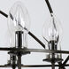 Solaris 6 Light 22.5 inch English Bronze Outdoor Chandelier