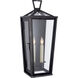 Chapman & Myers DarlanaO 2 Light 18.5 inch Bronze Outdoor Wall Lantern, Small