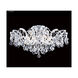 Maria Theresa Grand 3 Light 16 inch Silver Crystal Chandelier Ceiling Light, Grand