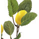 Lemon Spray Green and Yellow Botanical