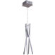 Pinnacle LED 28 inch Chrome Chandelier Ceiling Light