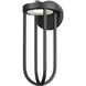 Leland LED 18 inch Sand Black Outdoor Wall Light