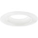 Direct To Ceiling Recessed Textured White Downlight
