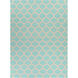 Frontier 132 X 96 inch Ivory, Aqua Rug