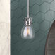 Carson 1 Light 5 inch Brushed Nickel Pendant Ceiling Light