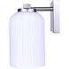Bram 4 Light 29 inch Brushed Nickel Vanity Fixture Wall Light