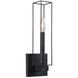 Allston Wall Sconce Wall Light in Black Iron