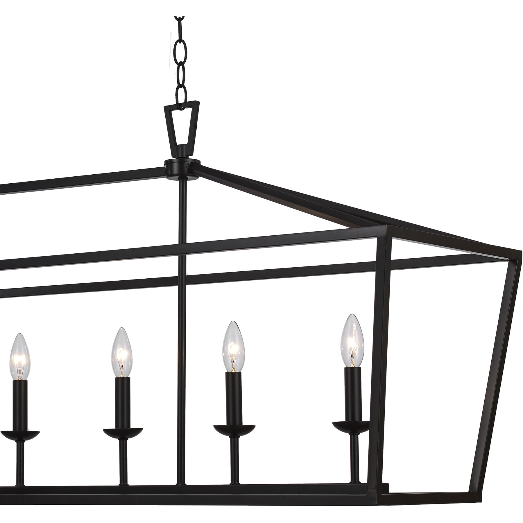Lacey 6 Light 49 inch Rubbed Oil Bronze Pendant Ceiling Light