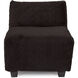 Pod Angora Ebony Chair with Slipcover