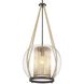 Stutterhein 1 Light 11 inch Sand Bronze Pendant Ceiling Light