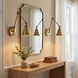 Morland 33.75 inch 60.00 watt Warm Brass Adjustable Wall Sconce Wall Light, Essentials