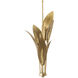 Lowcountry 5 Light Antique Brass and Old Gold Chandelier Ceiling Light