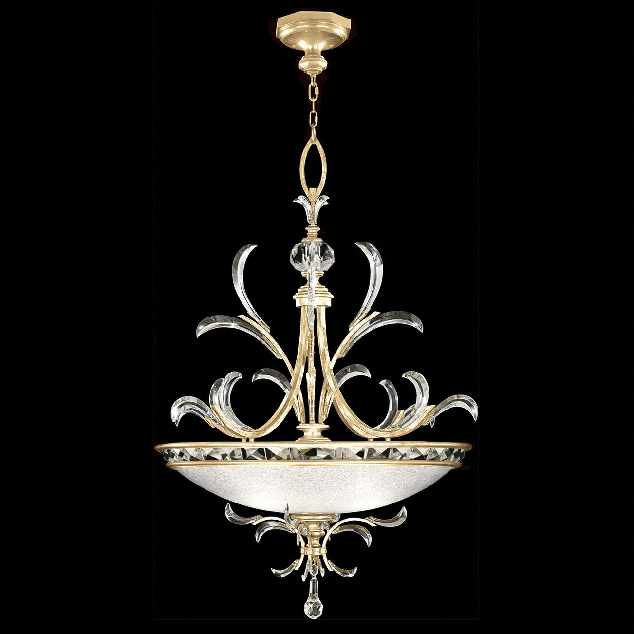 Beveled Arcs Pendant Ceiling Light