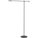 Rotaire 54.38 inch 7.00 watt Black Floor Lamp Portable Light