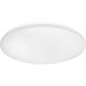 Aurora LED 19 inch White Flush Mount Ceiling Light