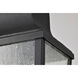 Lawrence 1 Light 7.63 inch Matte Black Outdoor Hanging Light
