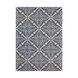 Clairmont 35 X 24 inch Navy/Sky Blue/Medium Gray/Camel/Ivory Rugs, Rectangle