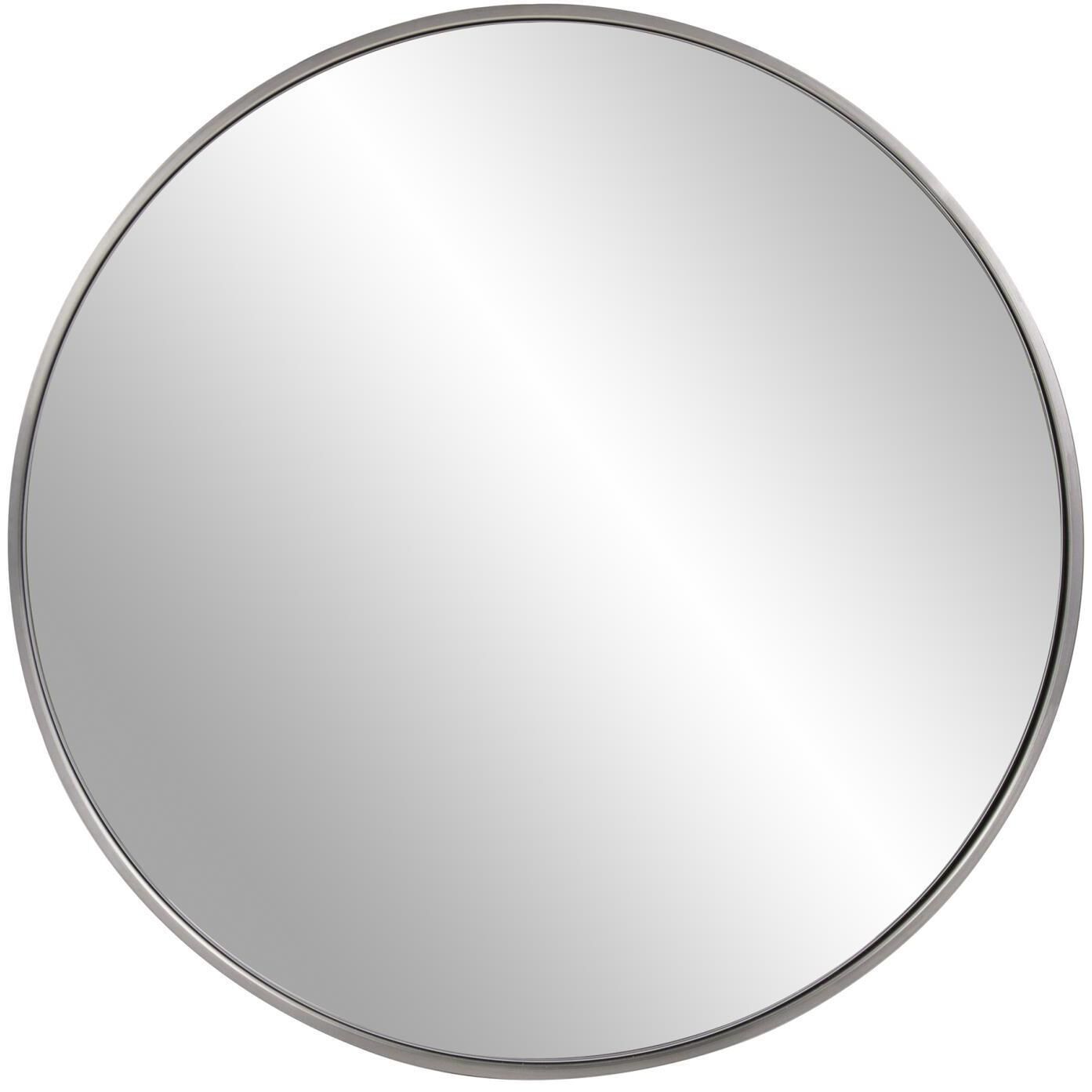 Copenhagen 30 X 30 inch Brushed Silver Wall Mirror